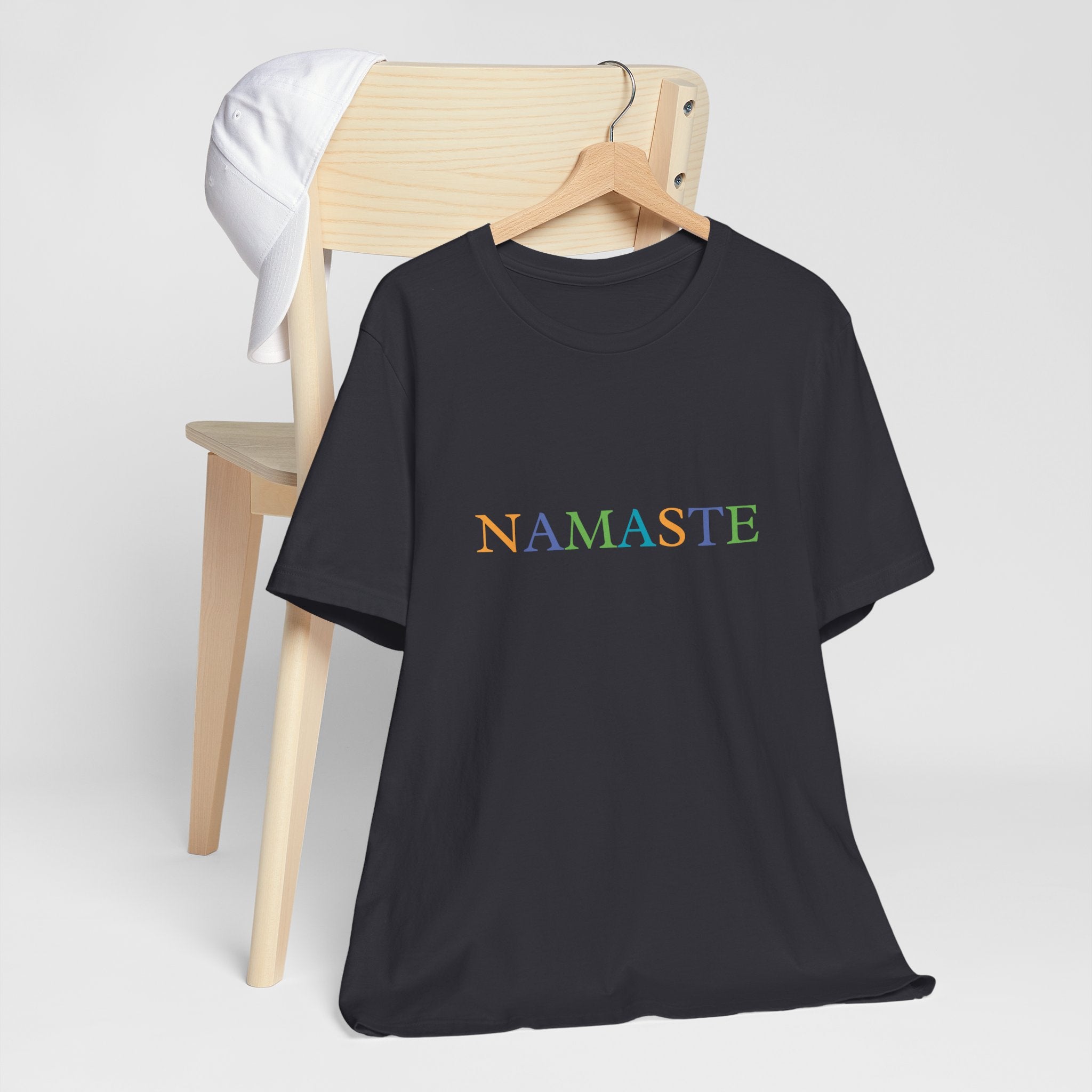 ترامونكيرو NAMASTE قميص تي شيرت للجنسين بياقة دائرية